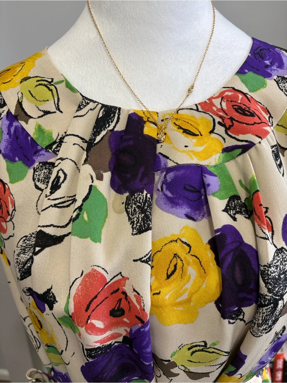 Kate Spade Elyse Floral Silk Dress